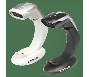 Datalogic Heron HD3430 Kit2-USB weiß / 2D-Barcodescanner / Multi-IF / USB-Kabel / Ständer