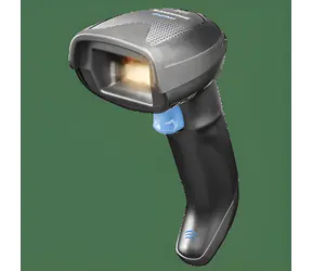 Datalogic Gryphon I GM4500-HC weiß / Kabelloser 2D-Barcodescanner / Gesundheitswesen / Green Spot / 433 MHz / IP52 / Kit