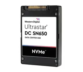 WD Ultrastar DC SN650 / SSD / 7,68 TB / U.3 NVMe / für Rechenzentren