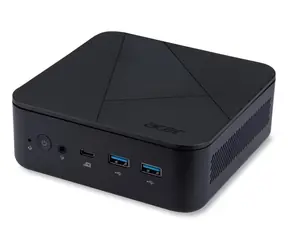 Acer Veriton N1502G-13U5U schwarz / Mini-PC (Barebone) / Intel Core i7-1355U / 2× DDR4 SO-DIMM / Wi-Fi 6 / Ohne Betriebssystem