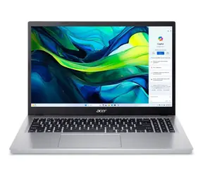 Acer Aspire Go 15 AG15-32P-39R2 silber / Notebook / 15,6" FHD / Intel Core 3 N355 / 8 GB DDR5 / 128 GB SSD / Windows 11