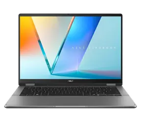 Asus Vivobook 14 Flip TP3407SA-SG146W grau / Convertible-Notebook / 14" WUXGA OLED-Display / Intel Core Ultra 5 226V / 16 GB