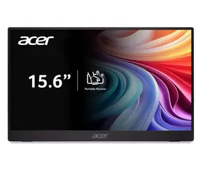 15,6" Acer PM161QB1 schwarzer tragbarer Monitor / IPS / Full HD / 60 Hz / USB-C