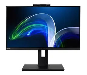 23,8" Acer B248YGBemiqprcuzx Schwarz / Monitor / IPS / FHD / 120 Hz / 4 ms / USB-C PD 100 W / Pivot / Webcam