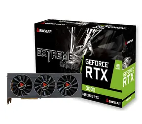 Biostar GeForce RTX 3080 10GB / Grafikkarte / 1440 MHz / 10GB GDDR6X / 320-Bit / 1x HDMI + 3x DP / (8+8)