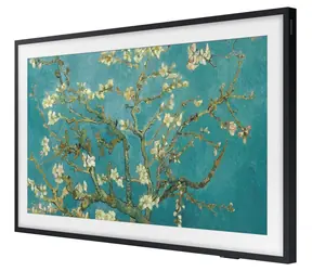 32" Samsung The Frame QE32LS03CBU Schwarz / Fernseher / Full HD / QLED / 2x HDMI / 2x USB / WLAN / Bluetooth / 20-W-Lautsprecher