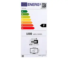 65" Samsung QE65S95F Fernseher, schwarz, 4K, OLED, HDMI, USB, CI+, LAN, WLAN, Bluetooth, DVB-T2, C und S2, 70-Watt-Lautsprecher