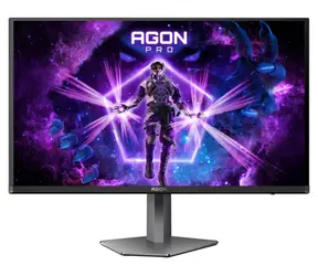 26,5" AOC AGON PRO AG276UZD Schwarz / Monitor / QD-OLED / 4K UHD / 240 Hz / 0,03 ms / HDMI + DP + USB-C / VESA / Pivot