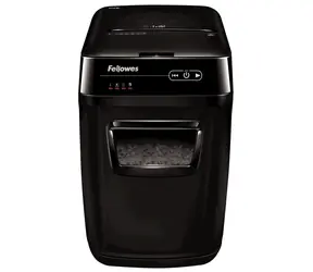 Fellowes AutoMax 150C / Aktenvernichter / 150 Blatt / Kreuzschnitt 4×38 mm / P-4 / 32 l