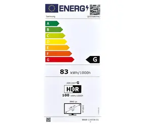 55" Samsung QE55S85F Fernseher, schwarz, 4K, OLED, HDMI, USB, WLAN, LAN, Bluetooth, 20-Watt-Lautsprecher