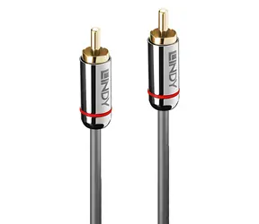 Lindy Cromo RCA-RCA anthrazit 3 m / Audiokabel / Digital / Anschluss