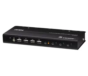 Aten 4- Port USB 4K HDMI KVMP schwarz / KVM-Switch / 4X HDMI / 4K 4096×2160 / USB
