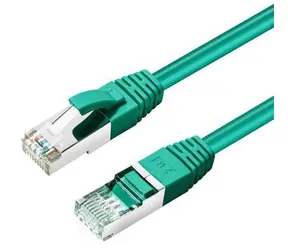 MicroConnect CAT6 S/FTP grün / Netzwerkkabel / RJ-45 / 0,15 m / LSZH