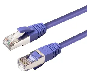 MicroConnect CAT6 S/FTP 0,25 m lila / Netzwerkkabel / RJ-45 / LSZH