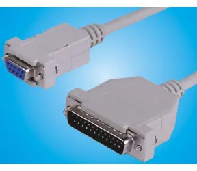 MicroConnect DB25-DB9 grau / Serielles Kabel / DB-25 / DB-9 / 1,8 m