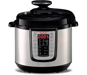 TEFAL CY505EE0 schwarz / Multifunktionaler Schnellkochtopf / 3,8 l