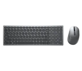 DELL KM7120W BE grau / Kabelloses Tastatur- und Maus-Set / BE / 2,4 GHz / Bluetooth / USB
