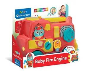 Clementoni BABY Montessori Feuerwehrwagen / Spielzeug / ab 18 Monaten
