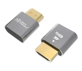 MicroConnect Universal Virtual Emulator 4K Graustufen / Virtueller Display-Emulator / HDMI Typ A / 3840×2160 / 60 Hz