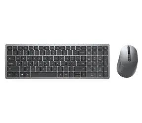 DELL KM7120W FR grau / Kabelloses Tastatur- und Maus-Set / FR / 2,4 GHz / Bluetooth / USB