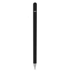 eSTUFF Universal-Passiv-Stylus Schwarz / Stylus / Universelle Kompatibilität / Aluminium / Runde Form