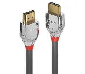 Lindy High Speed HDMI / Kabel / 4096 x 2160 px / 3 m / grau, silber