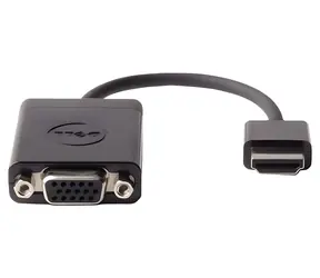 DELL Videoadapter HDMI auf VGA / Reduzieradapter / HDMI (M) auf VGA (F)