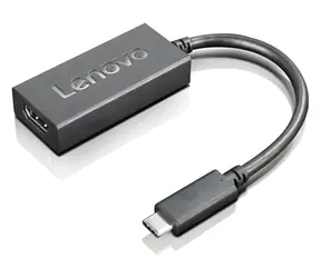 Lenovo USB-C auf HDMI Adapter schwarz / Verkleinerung