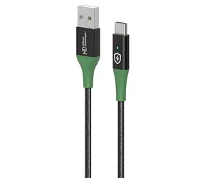 MicroConnect SMART Charge / Kabel / USB-A auf USB-C / 1 m / schwarz