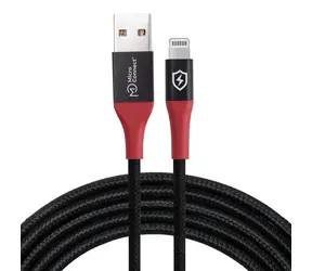 MicroConnect Safe Charge USB-A schwarz / Ladekabel / 1,5 m