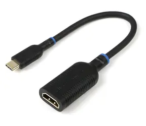 MicroConnect USB-C (M) - HDMI (F) 0,2 m schwarz / Adapter / 4K