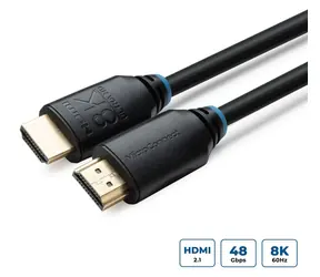 MicroConnect HDMI- Cable 8K schwarz / HDMI-Kabel / 10 m / 120 Hz / HDR10