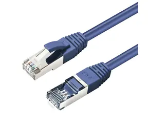 MicroConnect CAT6 S/FTP 0,15 m blau / Patchkabel / RJ-45 / LSZH