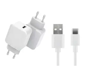 CoreParts weiß / USB-Ladegerät / USB-C-Kabel 3 m / 12 W
