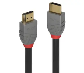 Lindy HDMI High Speed 0,5 m schwarz / HDMI-Kabel / 4K / 4096 x 2160 px