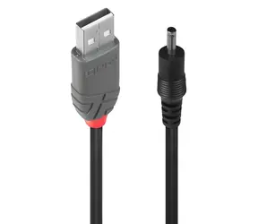 Lindy USB-A - DC schwarz / Stromkabel / 5 V / 1,5 m