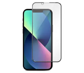 eSTUFF Schutzglas für Apple iPhone 17e/16e/14/13/13 Pro / Gehärtetes Glas / Vollflächig klebend