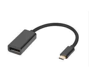 MicroConnect USB-C auf DisplayPort schwarz / Adapter