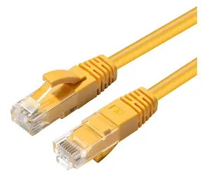 MicroConnect CAT5e U/UTP 0,3 m gelb / Patchkabel / RJ-45 / PVC