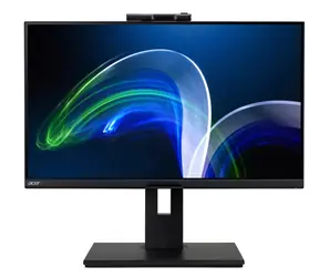 27" Acer Vero B278K Schwarz / Monitor / IPS / 3840 x 2160 / 4 ms / 350 cd/m / DP + HDMI + USB-C / Pivot / VESA / Webcam