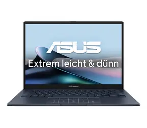 Asus Zenbook 14 OLED UX3405CA Ponder Blue / Notebook / 14" WUXGA Touchscreen / Intel Core Ultra 9 285H 2,9 GHz / 32 GB RAM / 1 TB SSD