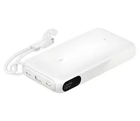 Belkin BOOST CHARGE 20000mAh weiß / Powerbank / 20W PD / USB-C / mit Display