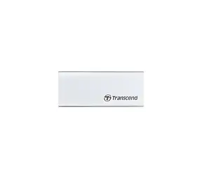 Transcend ESD240C 120 GB silber / Externe SSD-Festplatte / USB-C 3.1 Gen 2 / R: 520 MB/s / Schreibgeschwindigkeit: 460 MB/s