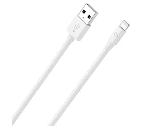 RealPower Lightning-Kabel weiß / Daten- und Ladekabel / USB-A auf Lightning / 2 m / MFi-zertifiziert