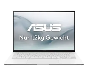 Asus Zenbook S 14 OLED weiß / Notebook / 14" 3K T / Intel Core Ultra 9 386H 2,1 GHz / 32 GB / 1 TB SSD / Intel Arc / W11H