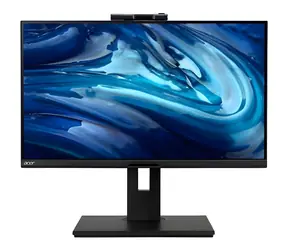 27" Acer B278UEb, schwarz / IPS / 2560 x 1440 / 16:9 / 100 Hz / 4 ms / 350 cd/m / DisplayPort + HDMI + USB-C / VESA-Halterung / Pivot-Funktion / Webcam