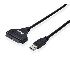 Equip -A 3.0 auf SATA 2,5" Adapter / 5 Gbit/s / 0,5 m / schwarz