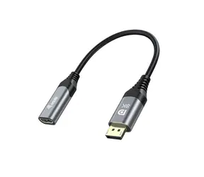 Equip mit DisplayPort 1.4 auf HDMI / Adapter / 8K 60Hz / 0,15 m / HDR / HDCP 2.2