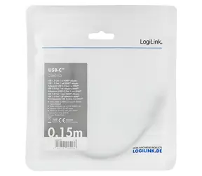 LogiLink USB-C - HDMI schwarz / Adapter / USB 3.2 Gen1 / 4K 60Hz / 0,15 m