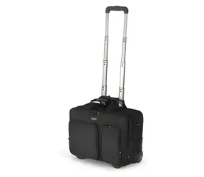 Dicota Traveller Roller SEVEN 14-16" schwarz / Trolleykoffer / recyceltes Polyester / 25 l